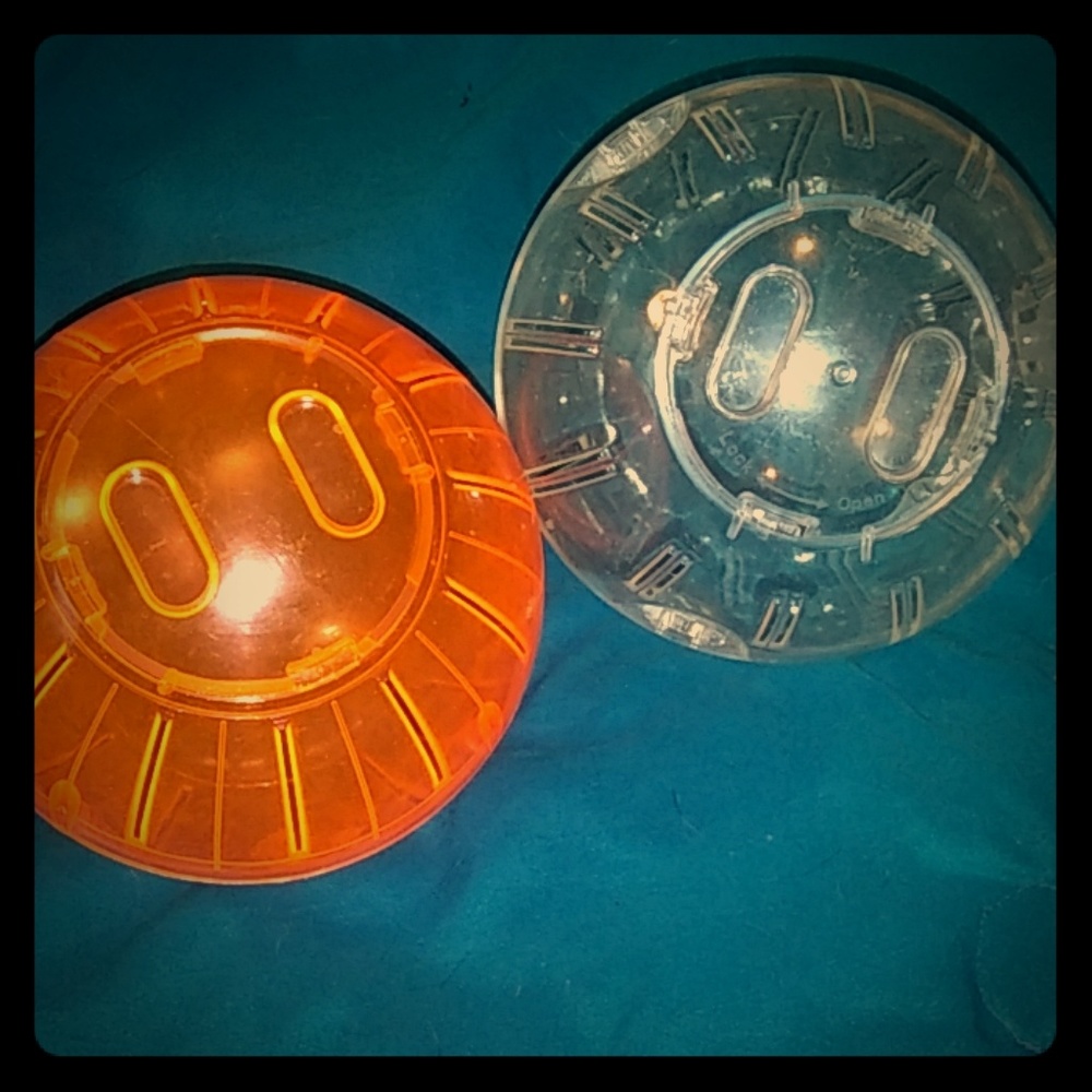 Set (2) Hamster active balls